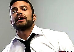 Stud anally banged from behind by his bf