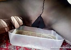 Compilation of 9 pee videos and wetting pants