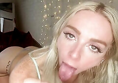 POV Lustful & Insane BJ Cum Countdown - Remi Reagan