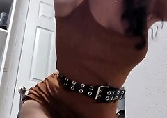 Great Big Boobs On Masturbating Redhead