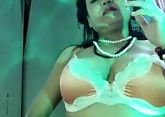 Sexy Lady For Play Her Sexual ,smoke Cigarette,drink