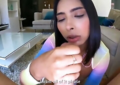 Daniela Antury Deepthroat Gets Railed Then Swallows
