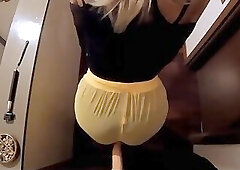 Teasing your Cock with my Ass