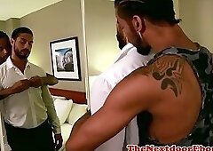 Amateur jock screwing his black lover