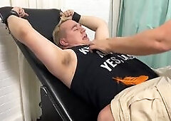 Daddy Achilles Tickles Chubby Submissive