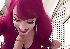 Heels, Sheer Skirt and Jeans