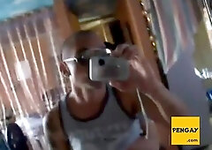 Mexicanos Cogiendo Frente al Espejo !! 8