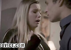 Sexy Blond Playgirl Gets Her Snatch Railed by Professor For More excellent Grades - Carolina Sweets