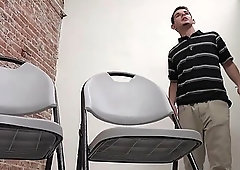 Black and white comes together in this gay porn vid