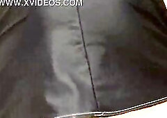 I bang my vagina to climax. A charming booty in hose and pants.