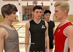 College friends living their best days with sexy games and fun stories