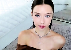 Amateur blondie solo anal masturbation