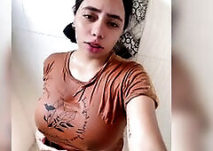 moist mother i'd like to fuck plays in the shower with her corpulent cunt