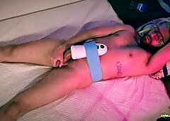 Phat Wood Parent Camilo Dark-skinned Super-hot Handsfree Jizm Inwards Automatic Fucktoy