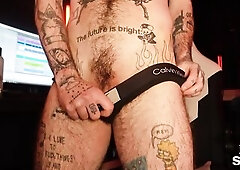 LEWD FTM DJ DUCKY / XXX SKIPS WANKING IN HIS RECORDING STUDIO [TRAILER]