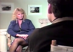 aged blond Shablee three-some