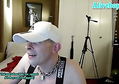 Athletic England Guy Gets Anal Pounded By Big Dildo Machine