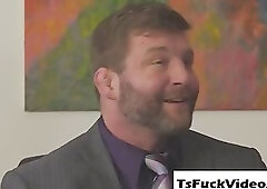 pretty small breasts tranny boss natalie mars barebacke