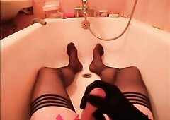 sissy have a fun self in baths