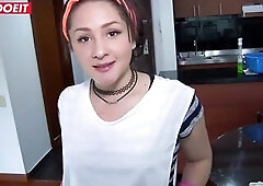 LETSDOEIT - Getting Cunt From My Latin chick Colombian Maid