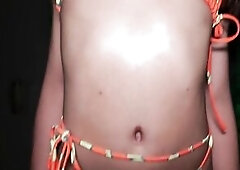 Youthful Oriental ladyboy teen Preme gets her 1st time booty slam recorded on amateur movie where the white man screwed her taut anus hardcore barebac