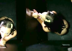 Gloryhole Secrets: Thirsty for Cum, Kiki Makes Men Explode