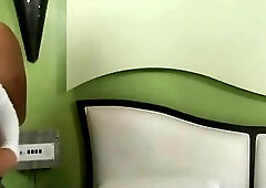 Young tranny swallows cock