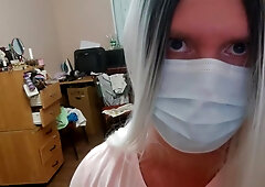 Fucking My Ass With A Big Transparent Cock