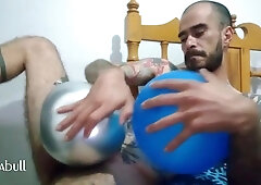 Wow, you truly like the balloon fetish.