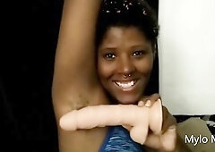 Girlfriend Banging her Armpit