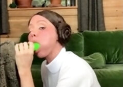 Amateur webcam blowjob and cumshot