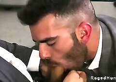 Real estate agents anal fuck in the office