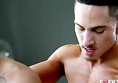 Beau Taylor and Ricky Roman have bareback anal sex