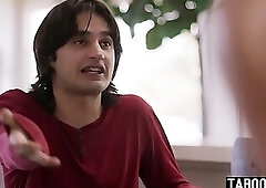 Dude winning poker and fucking his mates furious girlfriend Leana Lovings