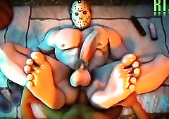 Jason Voorhees Getting Fucked By Another Muscular Guy