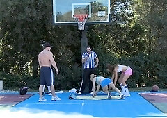 Clubbing and Group Sex Fun with Pussy Licking Brunettes