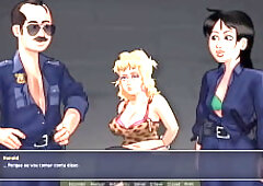 2D Porn Game, Summertime Saga Movie scene 122 - Mia's Mommy and the Huge Wench