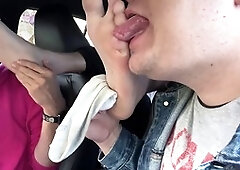 Flick, boots, bare feet