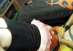 Sissy Floozy Blows Clouds on Knob and Gets Banged