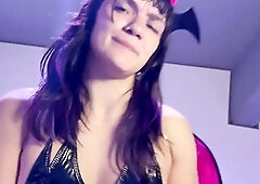 Step into my darksome little world and meet your much loved succubus. In this seductive femdom clip, I take control with heels, hawt boots, a cold sta