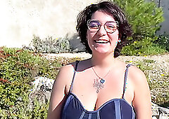 Mizaki and her big tits get fucked by a big dick