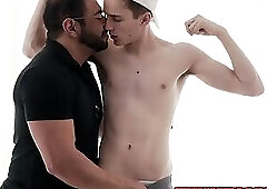 Player Tyler Tanner fucked his hairy Coach from behind