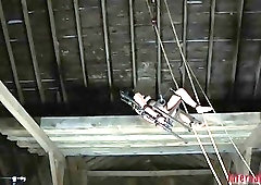 Bound on a chair she receives extreme pain BDSM porn