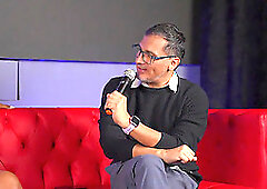 Carla Morelli BIG ARSE ebony takes TWO HUGE COCKS in Juan Bustos Show