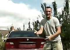 British chav Satine gets drilled