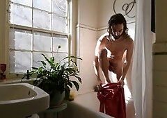 Latex, big cock, latex catsuit