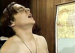 Sexually excited strumpets give hawt blowjobs and take facials