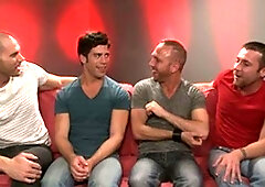 Men: American Man's Twink Party with Four Friends