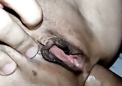 I screw my wife's taut vagina until that babe opens up