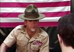 Guy In Uniform Makes Interracial Guys Fuck